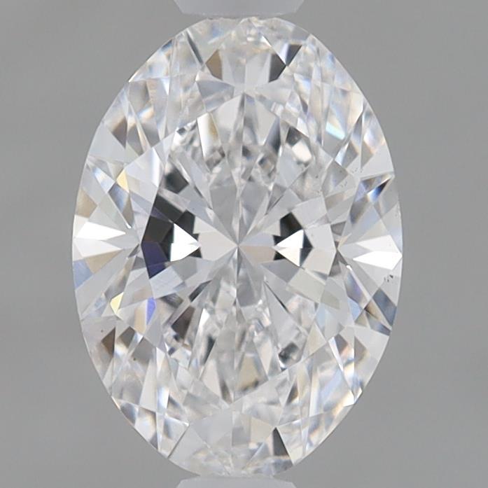 0.90 Carat Oval Shaped, Ideal Cut, D Color, VS1 Clarity, IGI Certified Lab Grown Diamond