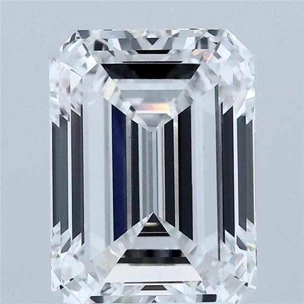 2.52 Carat Emerald Shaped, Ideal Cut, D Color, VS1 Clarity, IGI Certified Lab Grown Diamond