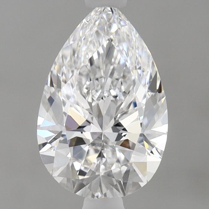 0.98 Carat Pear Shaped, Ideal Cut, D Color, VS2 Clarity, IGI Certified Lab Grown Diamond