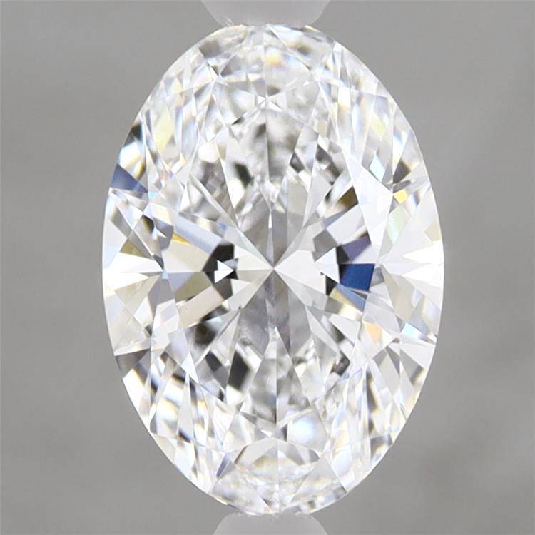 1.59 Carat Oval Shaped, Ideal Cut, D Color, VVS2 Clarity, IGI Certified Lab Grown Diamond