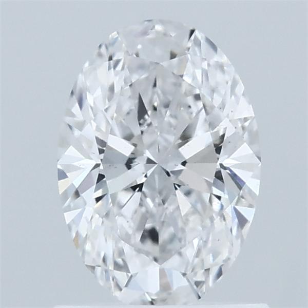 1.00 Carat Oval Shaped, Ideal Cut, D Color, VS2 Clarity, IGI Certified Lab Grown Diamond