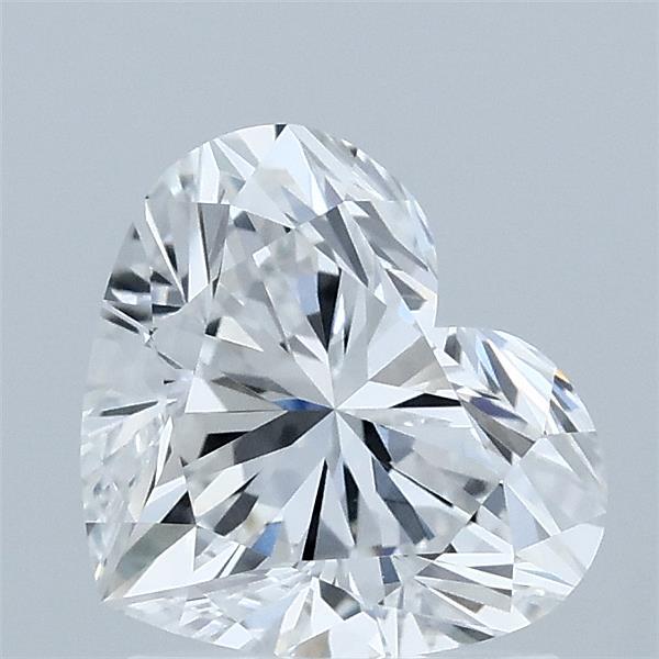 1.56 Carat Heart Shaped, Ideal Cut, E Color, VVS2 Clarity, IGI Certified Lab Grown Diamond