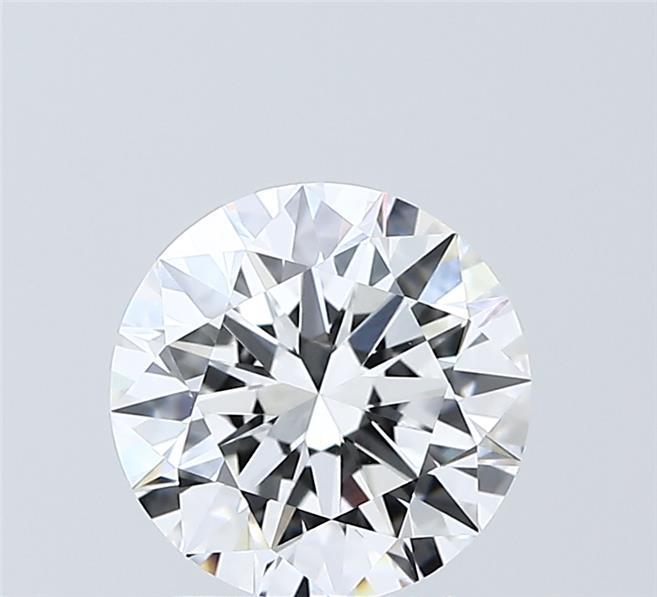 2.01 Carat Round Shaped, Ideal Cut, D Color, VVS2 Clarity, IGI Certified Lab Grown Diamond