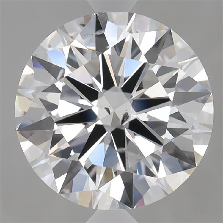 3.02 Carat Round Shaped, Excellent Cut, E Color, SI2 Clarity, IGI Certified Lab Grown Diamond