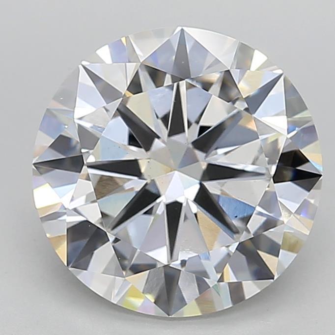 4.92 Carat Round Shaped, Very Good Cut, F Color, VS1 Clarity, IGI Certified Lab Grown Diamond