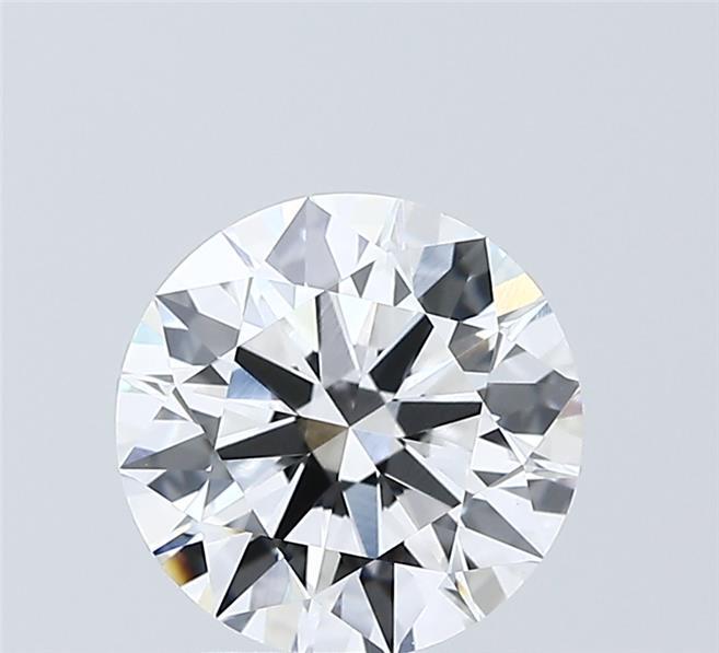 2.05 Carat Round Shaped, Ideal Cut, D Color, VVS2 Clarity, IGI Certified Lab Grown Diamond