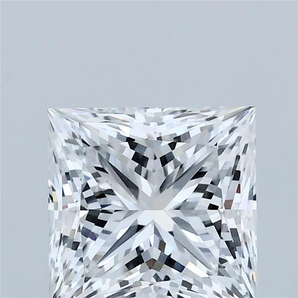 1.73 Carat Princess Shaped, Ideal Cut, D Color, VS1 Clarity, IGI Certified Lab Grown Diamond