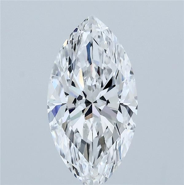 1.50 Carat Marquise Shaped, Excellent Cut, E Color, VVS2 Clarity, IGI Certified Lab Grown Diamond