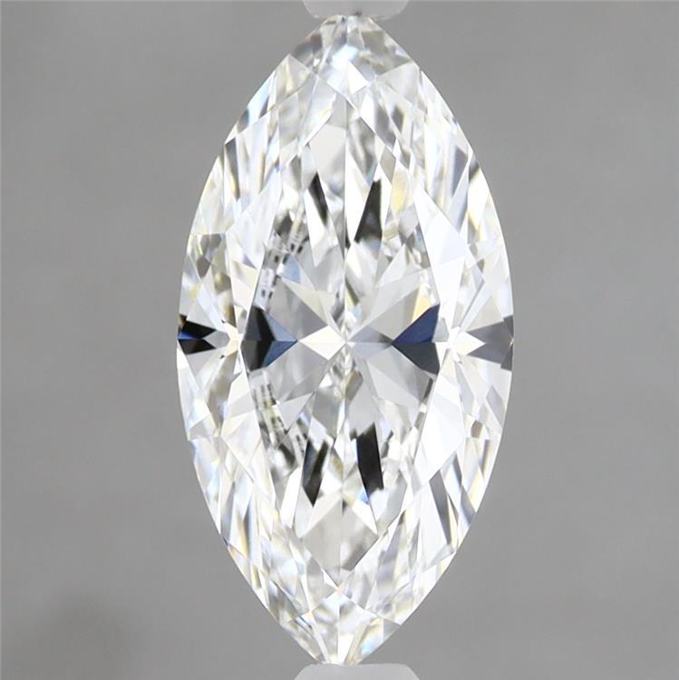 1.53 Carat Marquise Shaped, Ideal Cut, D Color, VVS2 Clarity, IGI Certified Lab Grown Diamond