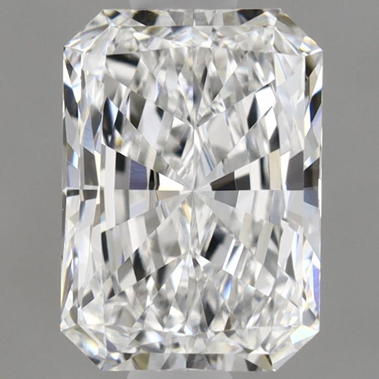 0.94 Carat Radiant Shaped, Excellent Cut, D Color, VS1 Clarity, IGI Certified Lab Grown Diamond