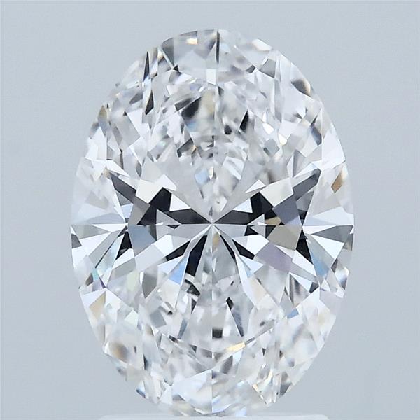 2.07 Carat Oval Shaped, Ideal Cut, D Color, VS1 Clarity, IGI Certified Lab Grown Diamond