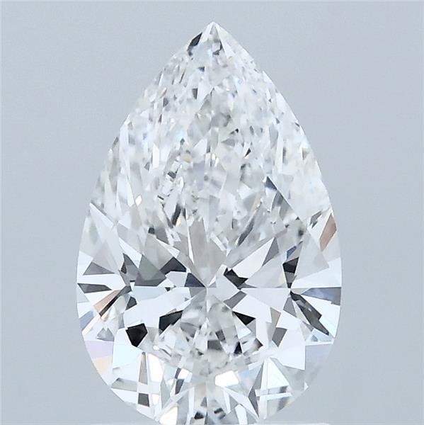 1.43 Carat Pear Shaped, Ideal Cut, E Color, VVS1 Clarity, IGI Certified Lab Grown Diamond