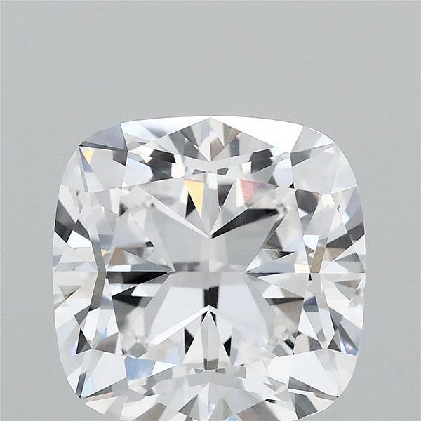4.05 Carat Cushion Shaped, Ideal Cut, D Color, VVS1 Clarity, IGI Certified Lab Grown Diamond