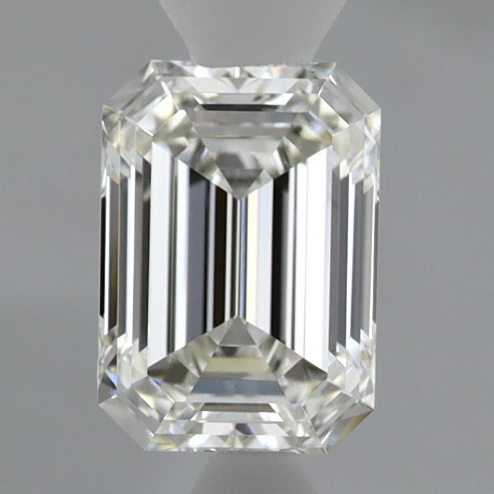 1.09 Carat Emerald Shaped, Ideal Cut, G Color, VVS2 Clarity, IGI Certified Lab Grown Diamond