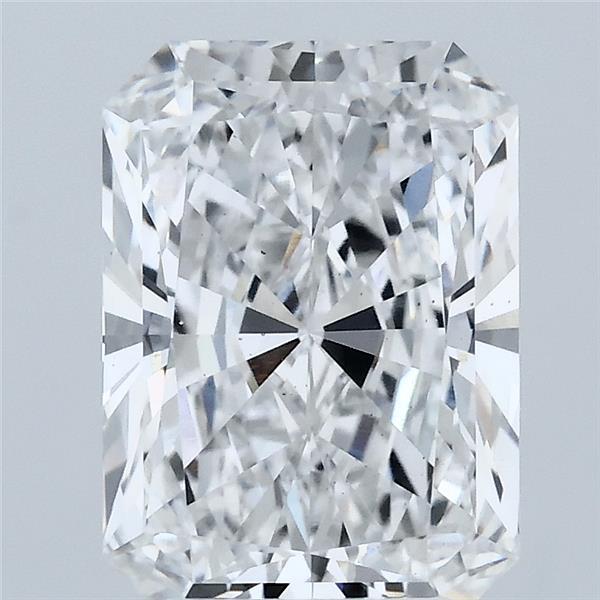 3.10 Carat Radiant Shaped, Ideal Cut, E Color, VS2 Clarity, IGI Certified Lab Grown Diamond