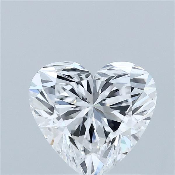 1.07 Carat Heart Shaped, Excellent Cut, D Color, VVS1 Clarity, IGI Certified Lab Grown Diamond