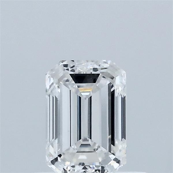 0.61 Carat Emerald Shaped, Excellent Cut, D Color, VS1 Clarity, IGI Certified Lab Grown Diamond