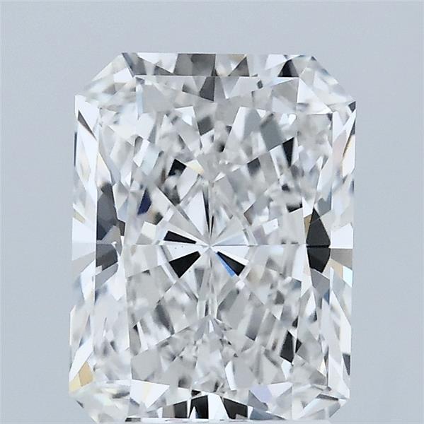 2.01 Carat Radiant Shaped, Ideal Cut, F Color, VS1 Clarity, IGI Certified Lab Grown Diamond