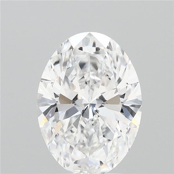 3.03 Carat Oval Shaped, Ideal Cut, D Color, VVS1 Clarity, IGI Certified Lab Grown Diamond
