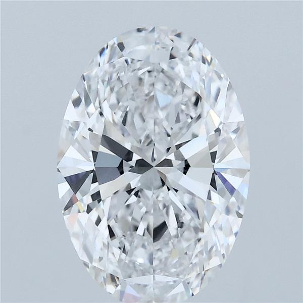 3.01 Carat Oval Shaped, Ideal Cut, D Color, VVS2 Clarity, IGI Certified Lab Grown Diamond