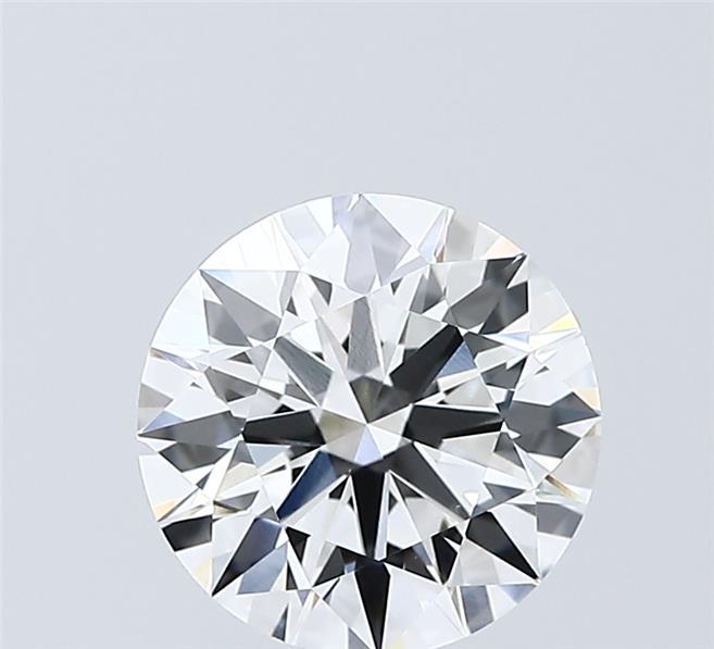 2.04 Carat Round Shaped, Ideal Cut, E Color, VVS2 Clarity, IGI Certified Lab Grown Diamond
