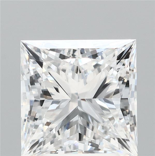 3.03 Carat Princess Shaped, Ideal Cut, E Color, VVS1 Clarity, IGI Certified Lab Grown Diamond