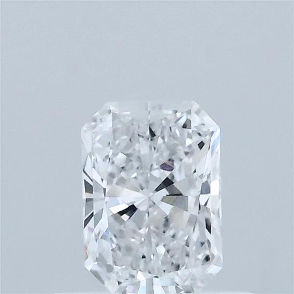 0.51 Carat Radiant Shaped, Excellent Cut, D Color, VVS2 Clarity, IGI Certified Lab Grown Diamond