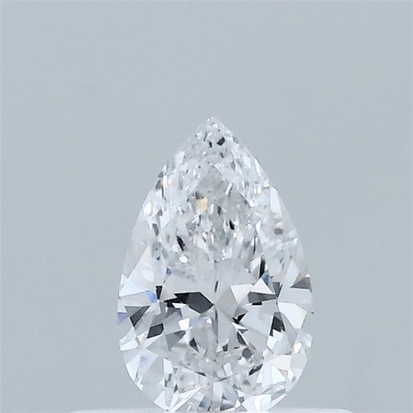 0.37 Carat Pear Shaped, Ideal Cut, D Color, VS1 Clarity, IGI Certified Lab Grown Diamond