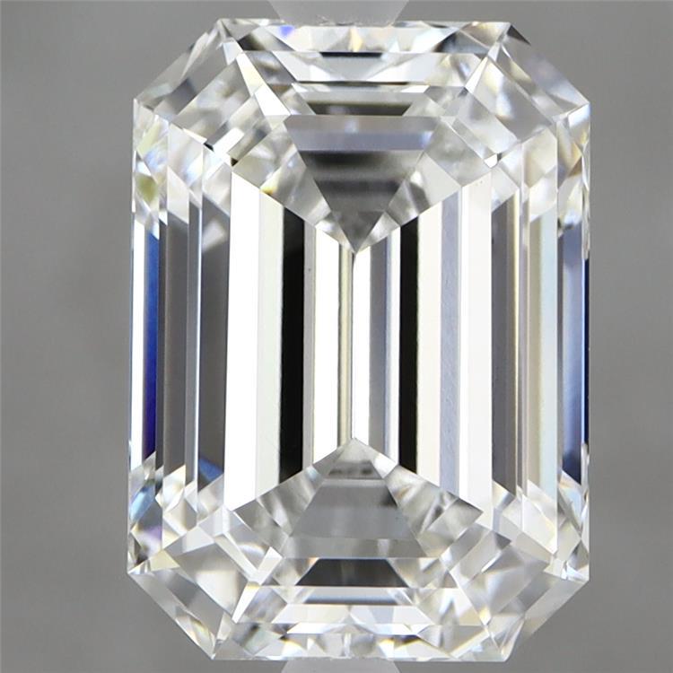 4.04 Carat Emerald Shaped, Ideal Cut, E Color, VS1 Clarity, IGI Certified Lab Grown Diamond