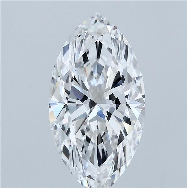 2.11 Carat Marquise Shaped, Ideal Cut, E Color, VVS2 Clarity, IGI Certified Lab Grown Diamond