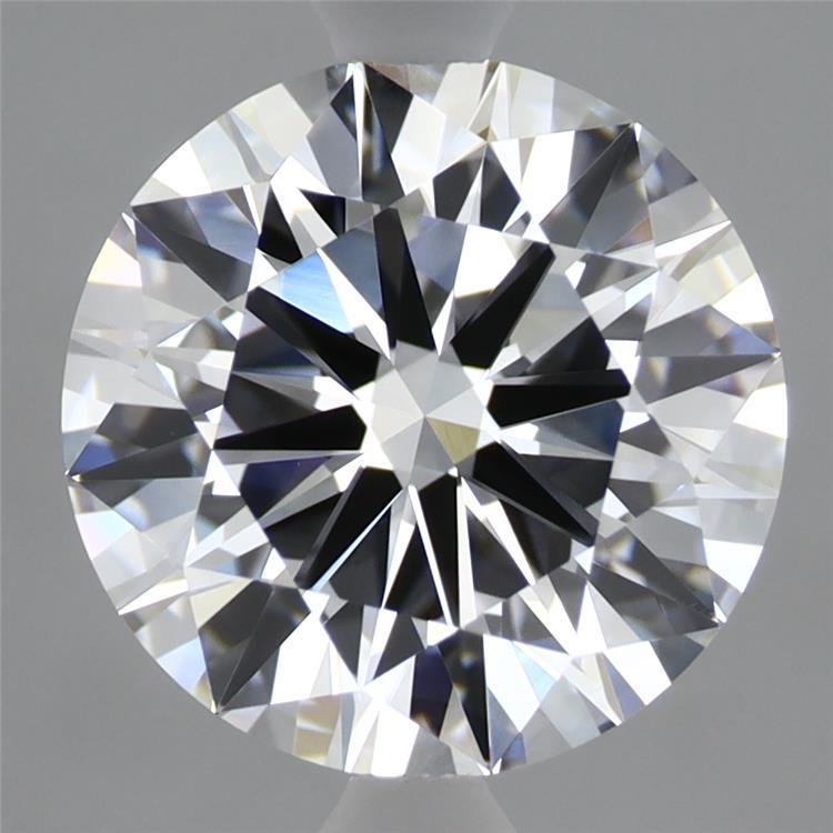2.85 Carat Round Shaped, Ideal Cut, E Color, VVS2 Clarity, IGI Certified Lab Grown Diamond