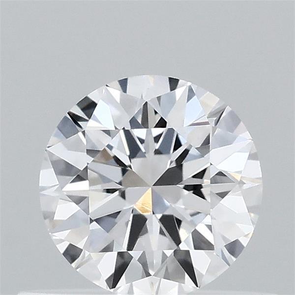 0.48 Carat Round Shaped, Excellent Cut, D Color, VVS2 Clarity, IGI Certified Lab Grown Diamond
