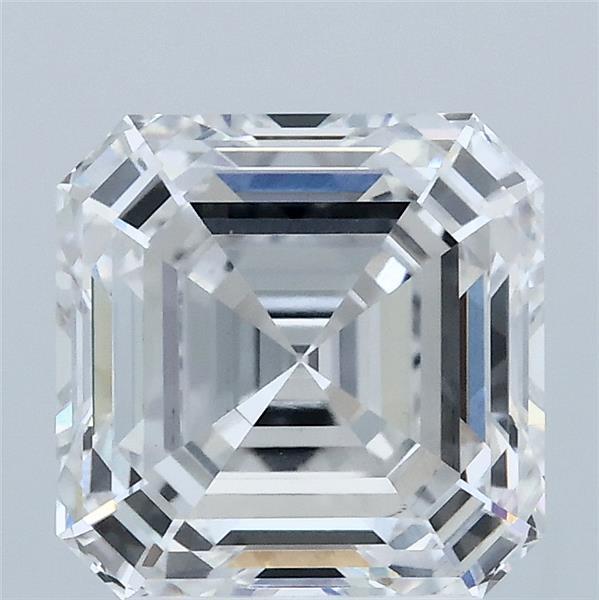 3.05 Carat Asscher Shaped, Ideal Cut, E Color, VS2 Clarity, IGI Certified Lab Grown Diamond