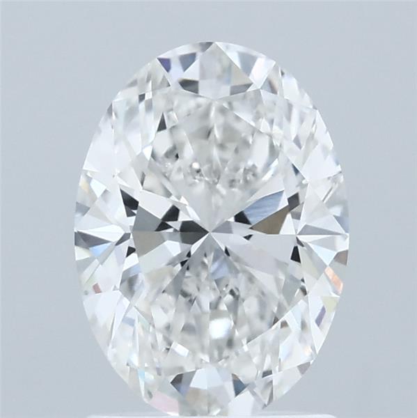 1.50 Carat Oval Shaped, Ideal Cut, F Color, VS1 Clarity, IGI Certified Lab Grown Diamond