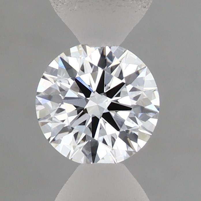 0.57 Carat Round Shaped, Ideal Cut, D Color, VVS2 Clarity, IGI Certified Lab Grown Diamond