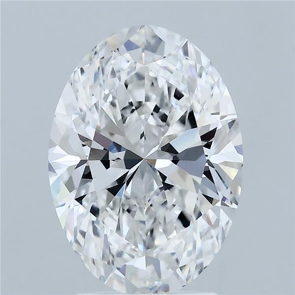 3.06 Carat Oval Shaped, Ideal Cut, E Color, VVS1 Clarity, IGI Certified Lab Grown Diamond