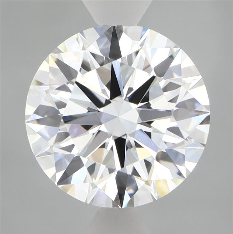 2.84 Carat Round Shaped, Ideal Cut, E Color, VVS2 Clarity, IGI Certified Lab Grown Diamond