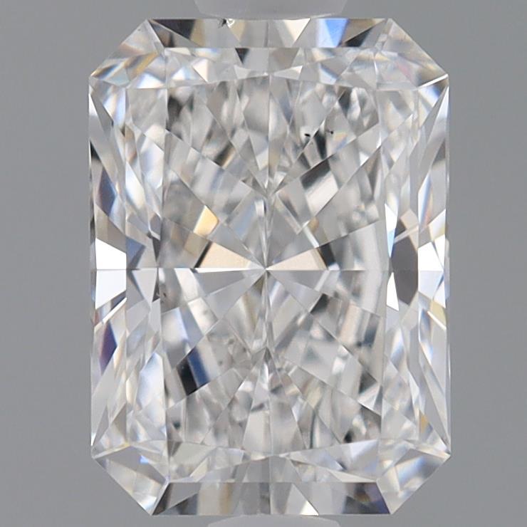 0.97 Carat Radiant Shaped, Ideal Cut, E Color, VS2 Clarity, IGI Certified Lab Grown Diamond