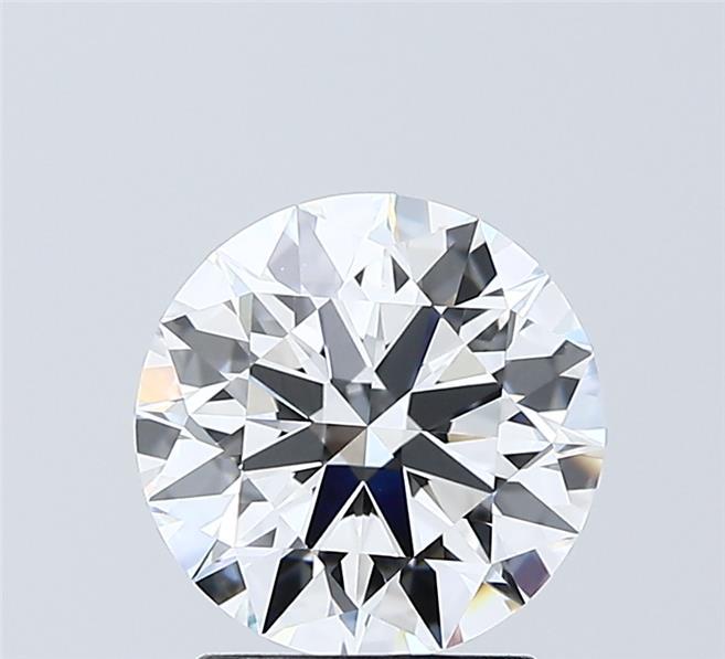 2.02 Carat Round Shaped, Ideal Cut, D Color, VVS2 Clarity, IGI Certified Lab Grown Diamond