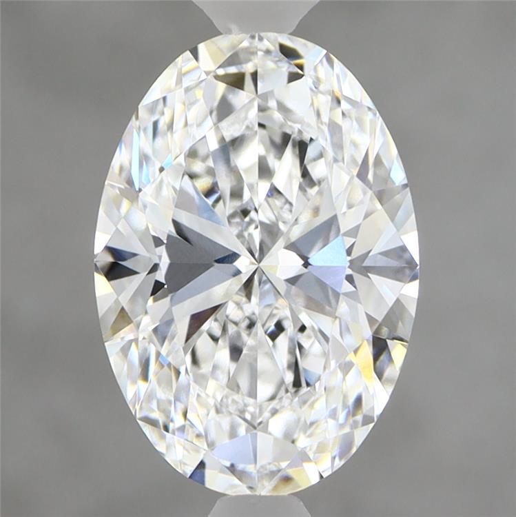 2.38 Carat Oval Shaped, Ideal Cut, D Color, VVS2 Clarity, IGI Certified Lab Grown Diamond