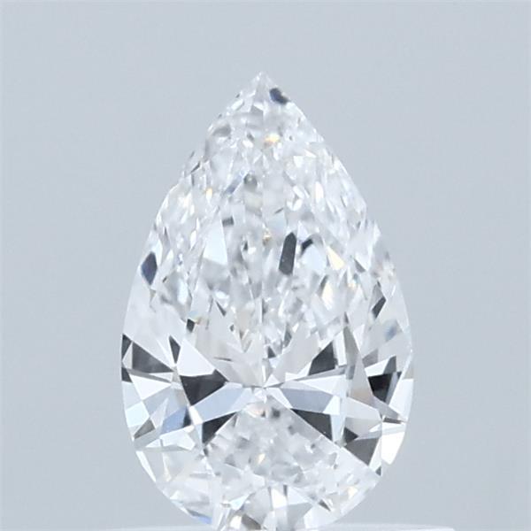 0.51 Carat Pear Shaped, Very Good Cut, D Color, VS1 Clarity, IGI Certified Lab Grown Diamond