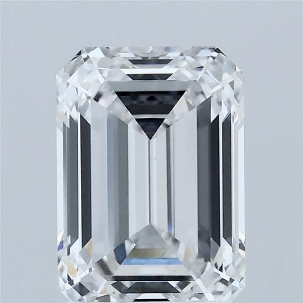 1.87 Carat Emerald Shaped, Ideal Cut, D Color, VVS2 Clarity, IGI Certified Lab Grown Diamond