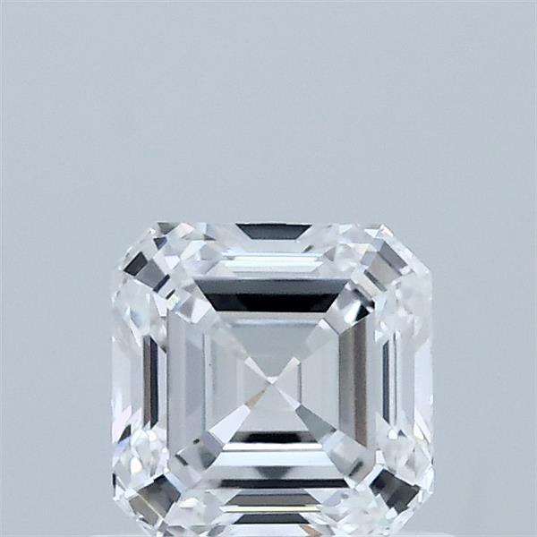 0.75 Carat Asscher Shaped, Ideal Cut, D Color, VVS2 Clarity, IGI Certified Lab Grown Diamond