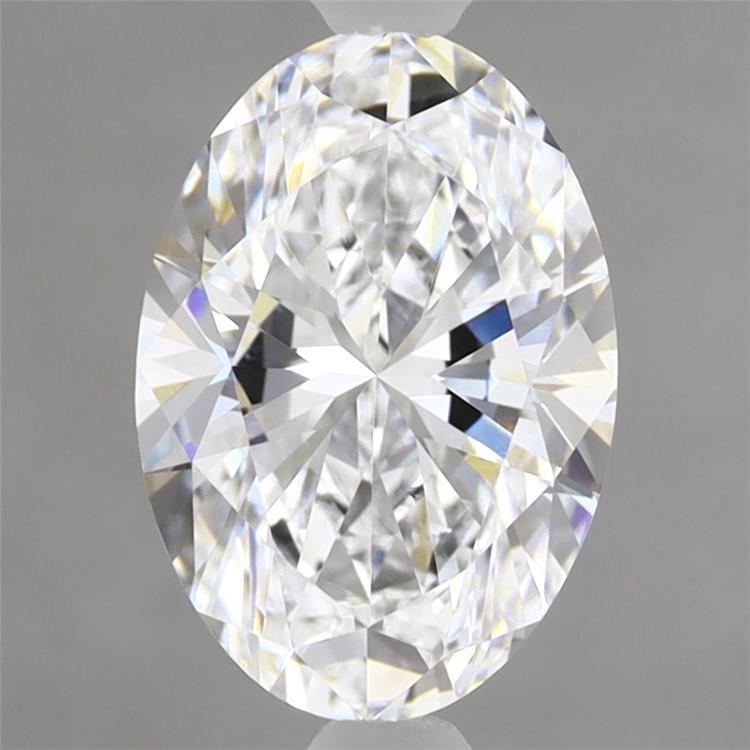 1.74 Carat Oval Shaped, Ideal Cut, D Color, VVS2 Clarity, IGI Certified Lab Grown Diamond
