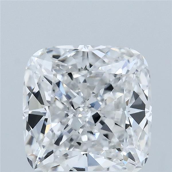 3.08 Carat Cushion Shaped, Ideal Cut, E Color, VVS2 Clarity, IGI Certified Lab Grown Diamond