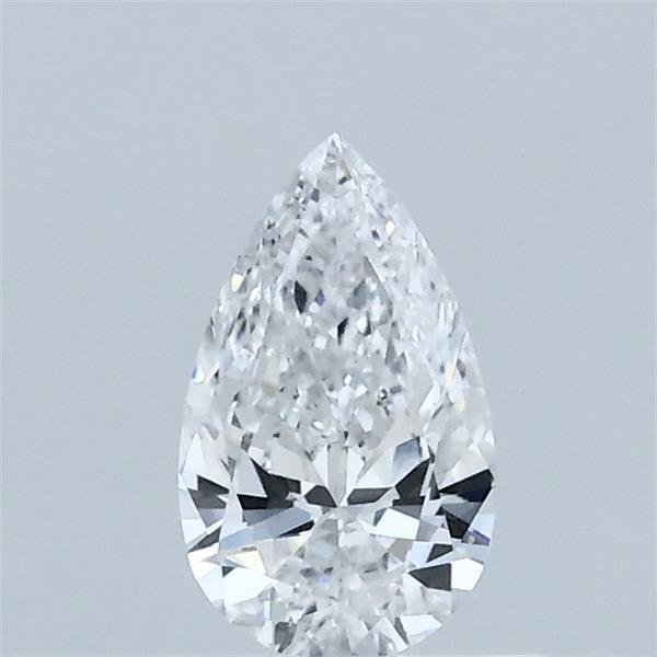 0.38 Carat Pear Shaped, Excellent Cut, D Color, VVS2 Clarity, IGI Certified Lab Grown Diamond