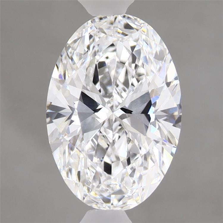 1.47 Carat Oval Shaped, Ideal Cut, D Color, VVS2 Clarity, IGI Certified Lab Grown Diamond