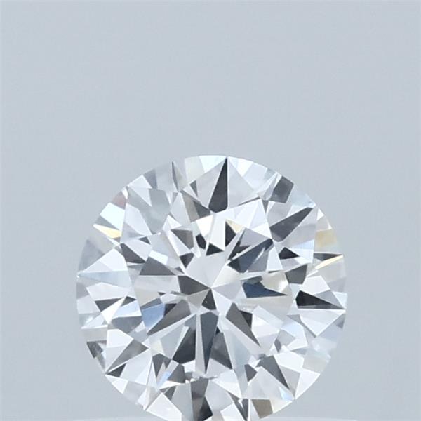 0.59 Carat Round Shaped, Excellent Cut, D Color, VVS2 Clarity, IGI Certified Lab Grown Diamond
