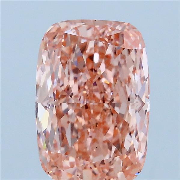 2.07 Carat Cushion Shaped, Excellent Cut, FANCY VIVID PINK Color, VVS2 Clarity, IGI Certified Lab Grown Diamond