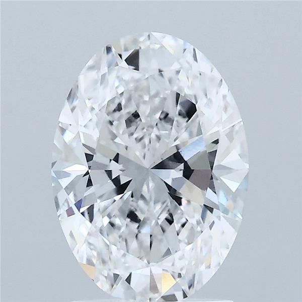 2.01 Carat Oval Shaped, Ideal Cut, D Color, VS1 Clarity, IGI Certified Lab Grown Diamond